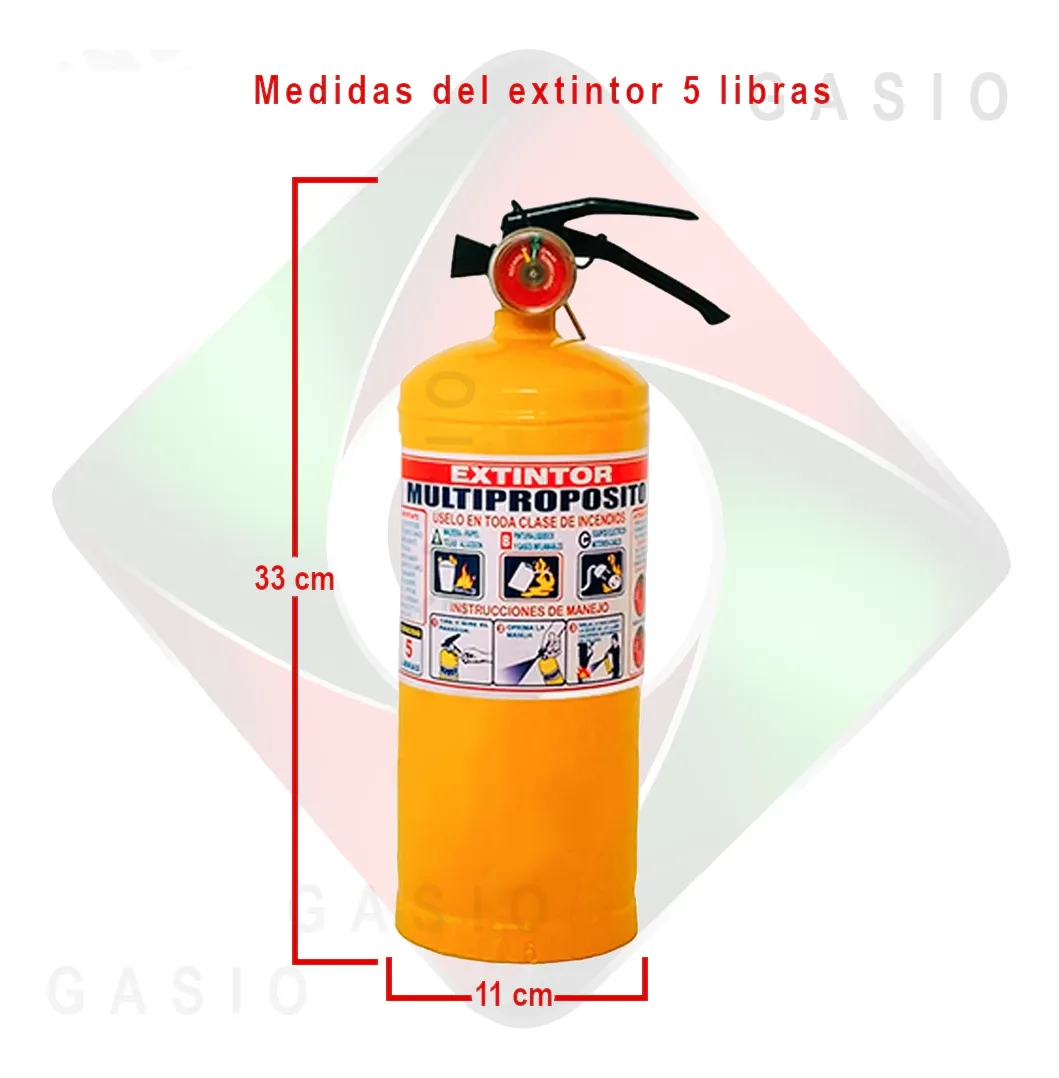 VENTA EXTINTOR DE 5 LIBRAS MULTIPROPOSITO ABC - Image 2